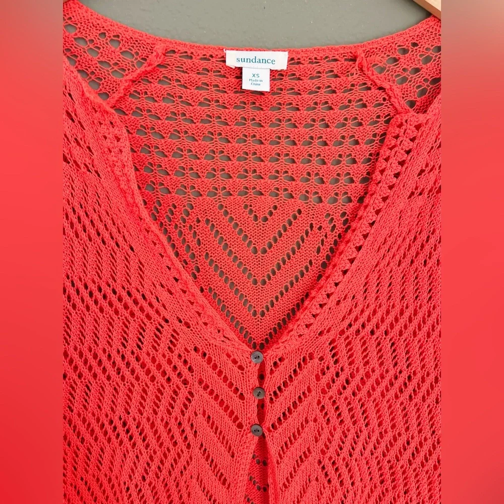 sundance new rhodes cardigan - Picture 3 of 4